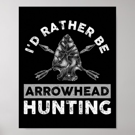 Poster Cool Arrowhead Design Pour Hommes Femmes Arrowhead (Devant)