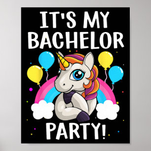 Poster Cool Bachelor Party Art For Men Boys Groom Mariage