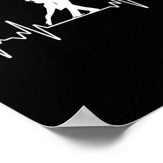 Poster Cool Ballroom Design Pour Hommes Femmes Danser Bal (Coin)