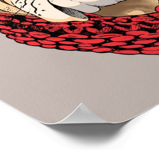 Poster Cool Bulldog (Coin)