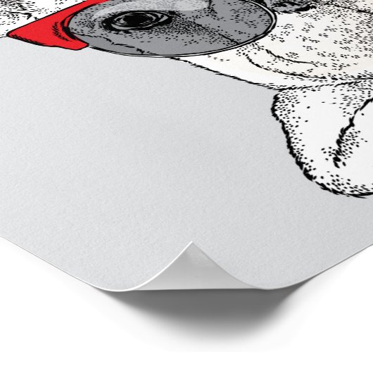 Poster Cool Bulldog (Coin)