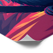 Poster Cool Cat Meme - Traiter Avec Il Lunettes de soleil (Coin)