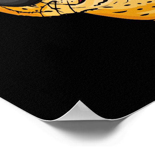 Poster Cool Cheetah Lover Cadeaux Enfants Sunglases Cheet (Coin)