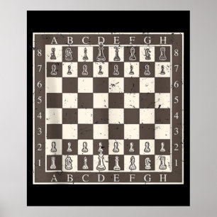 Poster Cool Chess Board Halloween Costume  Funny Lazy