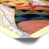 Poster Cool chinois jeune belle princesse Guo Jing (Coin)