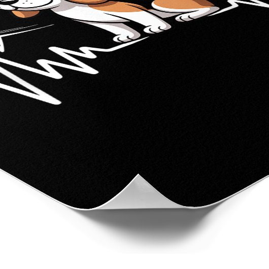 Poster Cool Conception Beagle Pour Hommes Femmes Propriét (Coin)