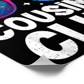 Poster Cool Cousins Club Family Matching Funny Cousin Squ (Coin)