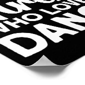 Poster Cool Dance Art Pour Femmes Ados Jazz Dancing Cl (Coin)