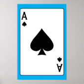 Poster Cool de l'as des pique (Devant)