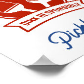 Poster Cool de Pickleball design à porter (Coin)