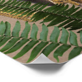 Poster Cool Dinosaures fête d'anniversaire bienvenue (Coin)