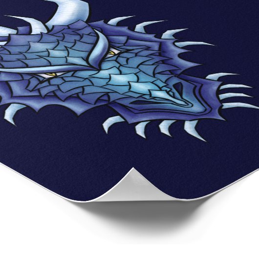 Poster Cool Dragon Head (Coin)