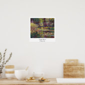 Poster Cool du pont japonais Claude Monet, ancien, maître (Cuisine)