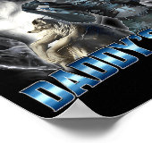 Poster Cool Funny Alpha Wolf Meme Don't Worry Kitten Dadd (Coin)