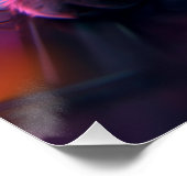 Poster Cool Gamer Chat Fumer drôle (Coin)