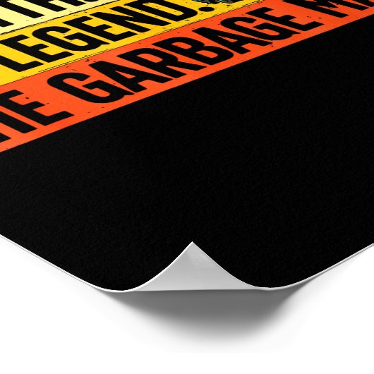 Poster Cool Garbage Man Art For Men Dad Father Garbage Du (Coin)