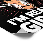 Poster Cool Giraffe Art For Men Women Kids Toddler Giraff (Coin)