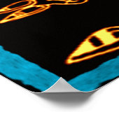 Poster Cool Gold Maya Design (Coin)