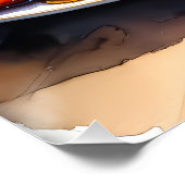 Poster Cool gourmets petits-déjeuners crêpes (Coin)