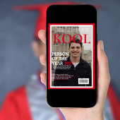 Poster Cool Graduation Fake Magazine Couverture photo