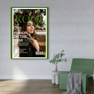 Poster Cool Graduation Fake Magazine Couverture photo ver