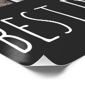 Poster Cool Grey 28 Photo Meilleur Papa Ever (Coin)