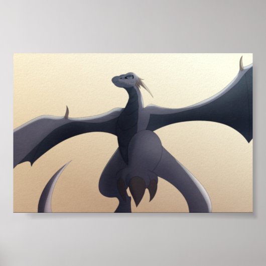 Poster Cool Grey Wyvern (Devant)