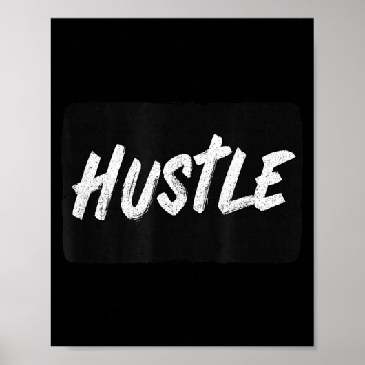 Poster Cool Hustle Emblem For Adults And Kids (Devant)