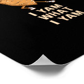 Poster Cool I Yam What I Yam - Dabbing Danseuse de ventil (Coin)