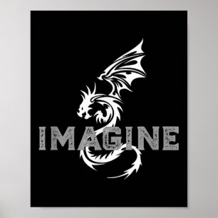 Poster Cool Imagine Tattoo Dragon