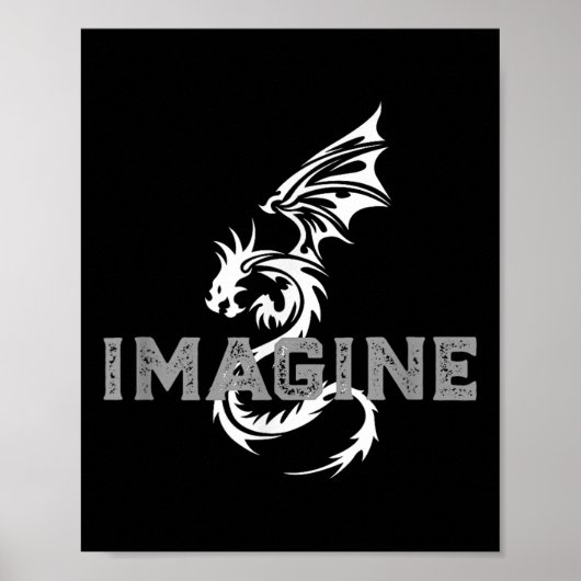 Poster Cool Imagine Tattoo Dragon (Devant)