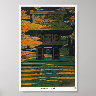 Poster Cool japonais Shiro Kasamatsu Forest Srine art