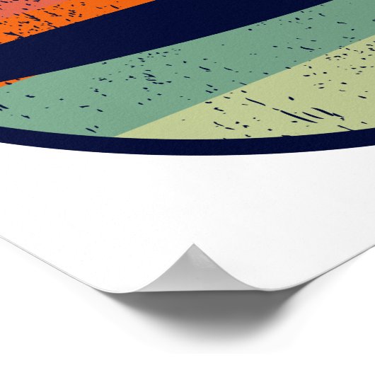 Poster Cool Kayak Sunset (Coin)