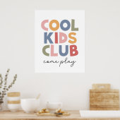 Poster Cool Kids Club (Cuisine)