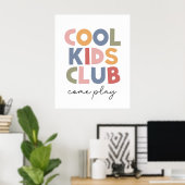 Poster Cool Kids Club (Bureau à domicile)