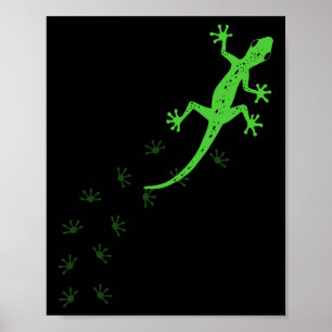 Poster Cool Lizard Design Pour Hommes Femmes Gecko Animau