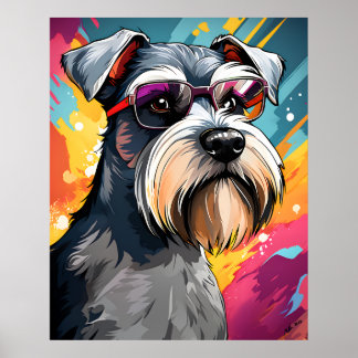 Poster Cool Mini Schnauzer