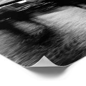 Poster Cool, moderne, brouillard urbain Paris (Coin)