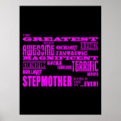 Poster Cool Moderne Fun Stepmères : Greatest Stepmère (Devant)