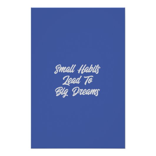 Poster Cool Moderne Inspiration Texte Citation Hommes (Devant)