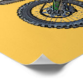 Poster Cool Motocross Extreme Freestyle Stunt Art 4 (Coin)