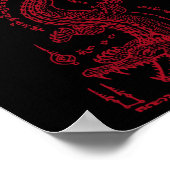Poster Cool Muay Thai Kickboxing pour hommes (Coin)