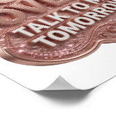 Poster Cool Or HANGOVER PARLEZ-MOI DEMAIN (Coin)