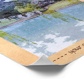 Poster Cool oriental japonais Yoshida lac Temple Temple T (Coin)