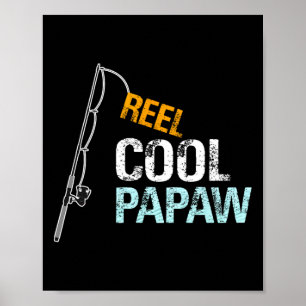 Poster Cool Papaw Cadeau Pour Grand-Père De Grandgirl