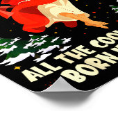 Poster Cool People Are Born In December Christian Christm (Coin)