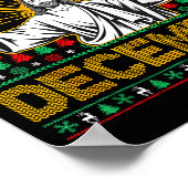 Poster Cool People Are Born In December Christian Jesus C (Coin)