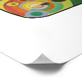 Poster Cool Pickleball Paddle Sports Rainbow (Coin)