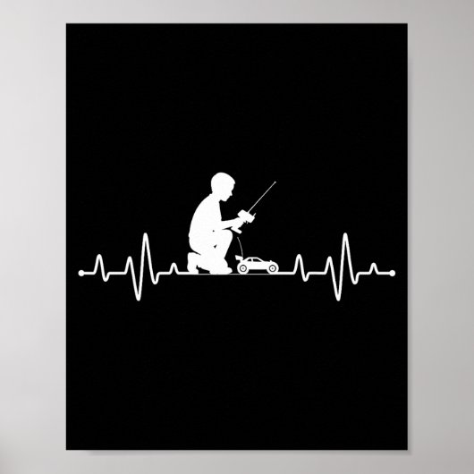 Poster Cool Rc Racing Art For Men Women Remote Control Rc (Devant)