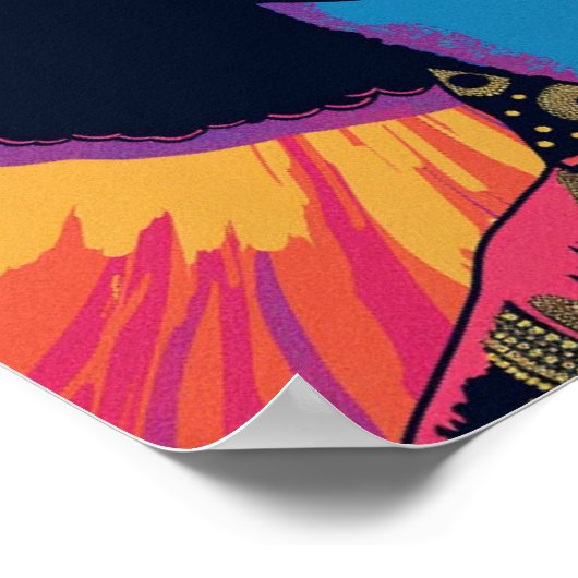 Poster cool/Rétro (Coin)